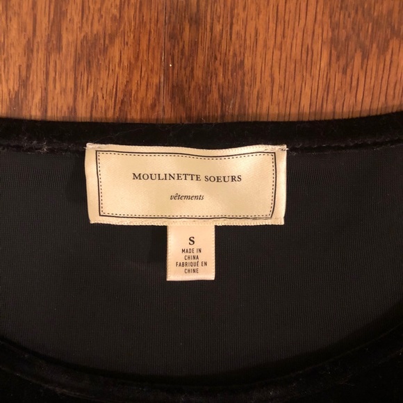 Anthropologie Teatro Velvet Top - Picture 3 of 4